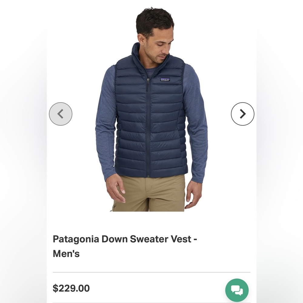Patagonia Down Sweater Vest - Men's